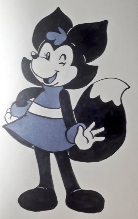 Inktober Day 1: Inkblot Fiz