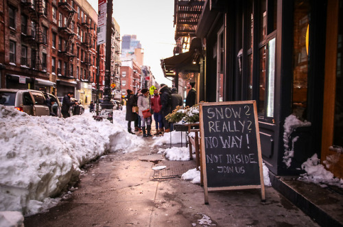 nycitypics:Snowy day——instagram | buy prints