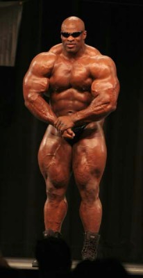 Off season Ronnie Coleman, amazing.