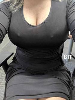 bimbo-in-training: gnarlymaritimer:   curiouswinekitten2:   A little cleavage from a pic set I got at work this week. I love being a little risky at work. Hehe Thanks for hosting, miss!   🐇~bimbo-in-training~🐝   💕💕💕.   Thank you for submitting