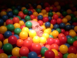 Patrick Stewart In A Ball Pit. Why? Because Patrick Stewart In A Goddam Ball Pit.