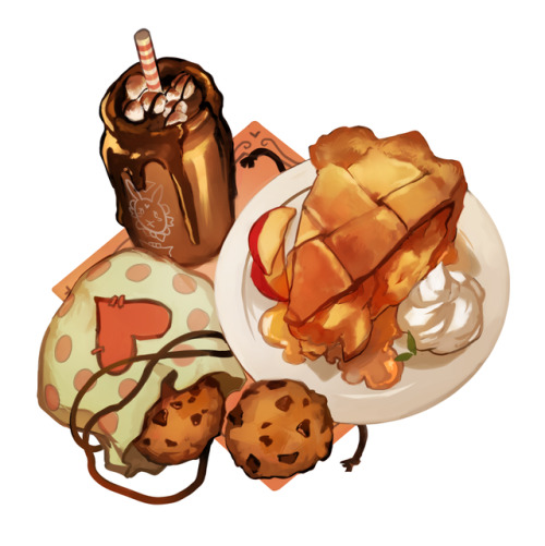 velinxi: self care for me is drawing food 