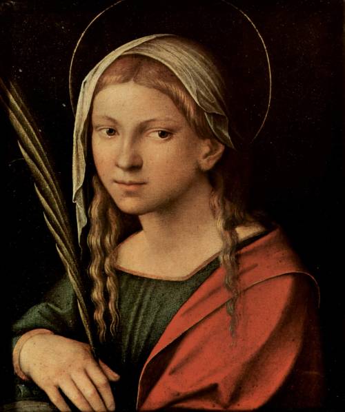 Saint Catherine of Alexandria, Correggio, 1508-10