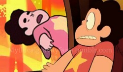 mythicalgravityfarts:  I was going to say sorry for this, but I’d be lying if I’d said that I regret this.  (Transparent baby Steven credit to @artemispanthar)  @unicornwizardtitan @puppyluver963xkoinu 