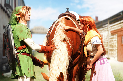 fairyinabottle: cheekychinadoll: ianbrooks: The Zelda Project: Link, Malon, and Epona Part of the&nb