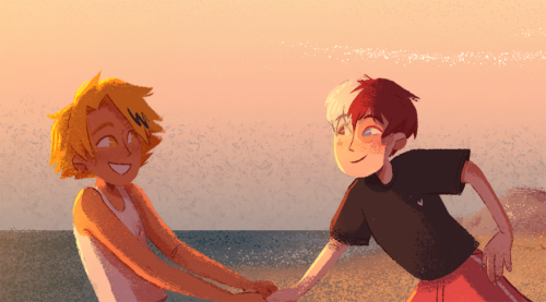 suntails: preview of my piece for the @todokamizine!! this zine is INCREDIBLE and every single piece