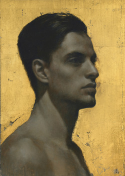 ganymedesrocks:  elskov:  Fletcher Sibthorp - Nothing gold can stay   A British artist born in London, England in 1967 Fletcher Sibthorp has essentially worked as a full-time artist for the past twenty years, producing figurative paintings; predominantly,