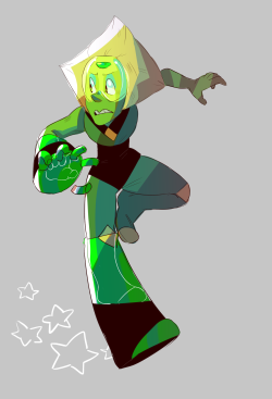 azureroyals:   none of my drawings were coming out right except for this one of peridot 