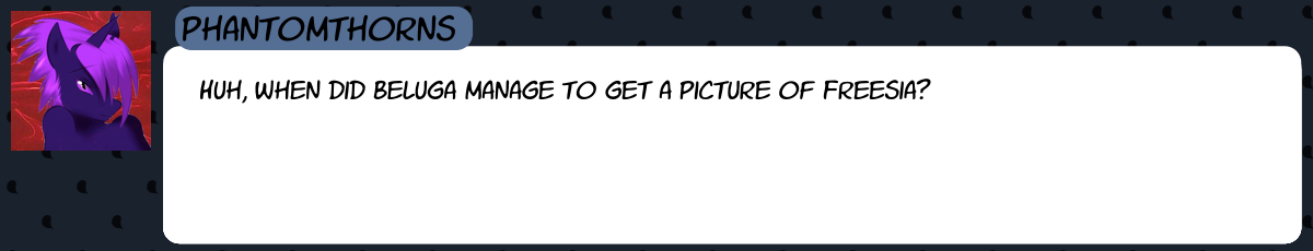 askthecookies:Beluga: … no I’m not showing it baka I took some creative freedom