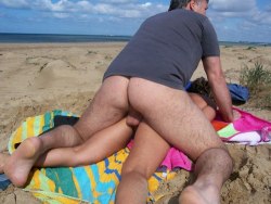 kimmybabygirl4deepbreeding:    Older men prowl the nude beach…. I like to go off to the secluded area to see how many men would wonder over and privately, quietly, pump their seed into me…   