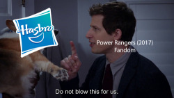 bisexualpowerranger:  Here’s the list Hasbro:-Trimberly-Female