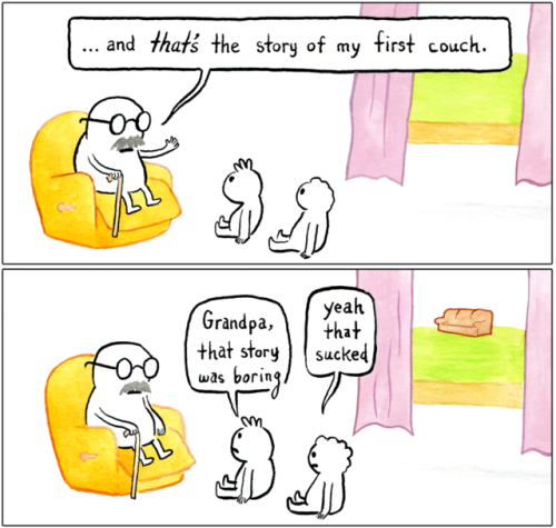 “Grandpa’s Couch” (a collaboration with Martin Rosner of Hot Paper Comics)