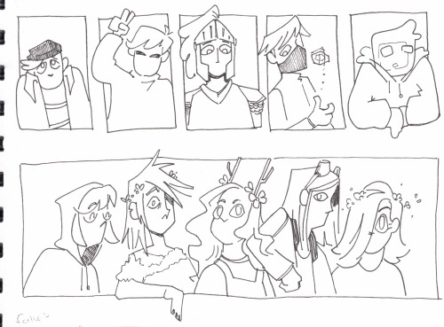 Part two of sketches that aren’t going anywhere ft. No Mouth Crew (as according to Minecraft s