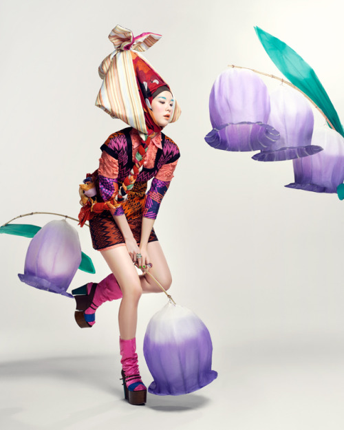 kculturefashion: Tiding of Spring - Vogue Girl Korea April 2011 Editor: 류미영 Photographer: 강혱훤 Model: