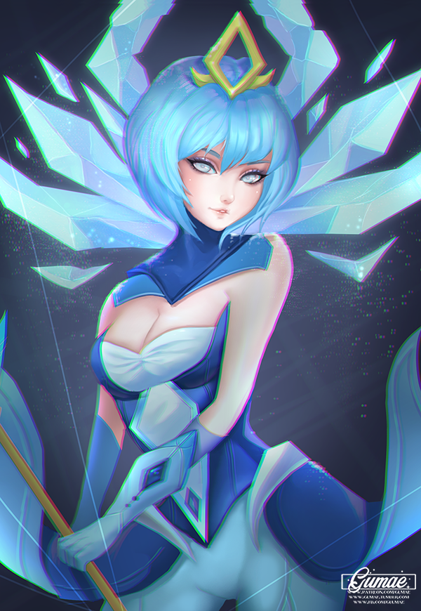 gumae:ELEMENTALIST LUX | Dark, Storm, Magma, Mystic and Ice.now available as a prints
