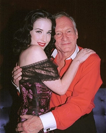 ditavonteese: Rest In Peace, dear Hef. I always considered my #playboy cover to be
