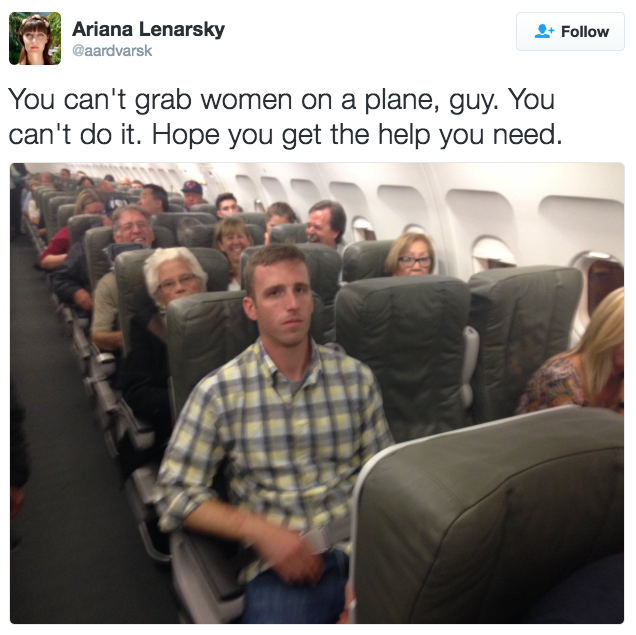 this-is-life-actually:  Woman live-tweets the aftermath of being groped on a planeOn