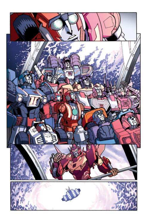 dcjoshart:“Transformers: More Than Meets The Eye” misc. pagesLines: Agustin Padilla, Ale
