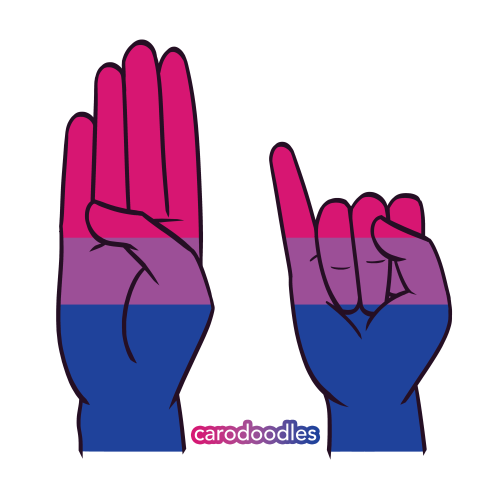 I am posting everyday a sign for LGBT terms! Go to my page to see all of them so far.Here’s ASL sign