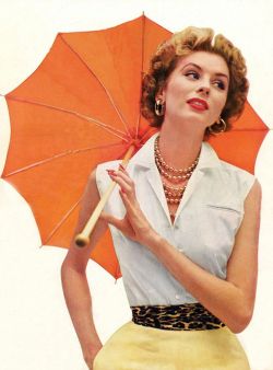 theniftyfifties:   Suzy Parker in summer