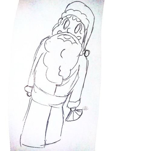 Santa Claus in a kimono, I don&rsquo;t know why I&rsquo;m just weird.