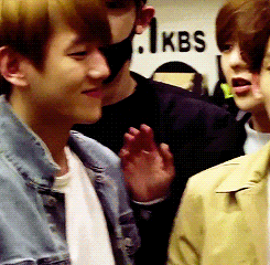 baeqhyuns:because puppy baek is too adorable to actually hit