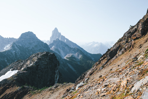 Slesse Peak seen from Mt. Macfarlane ➾ Jayme Gordon Check out my Instagram! @jayme_gordon