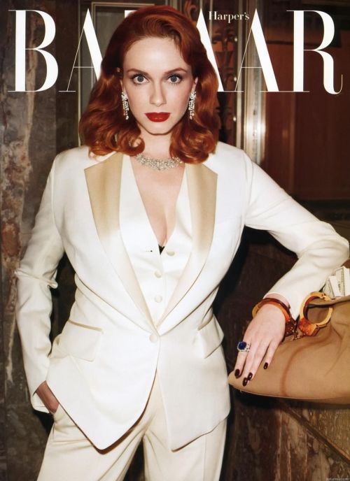 Christina Hendricks For Harper's Bazaar, 2010