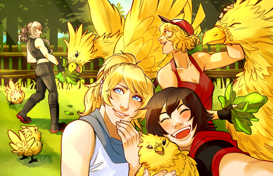 xuunies: immm finally Done making these ffxv prints/postcards!!! i’ve grown to