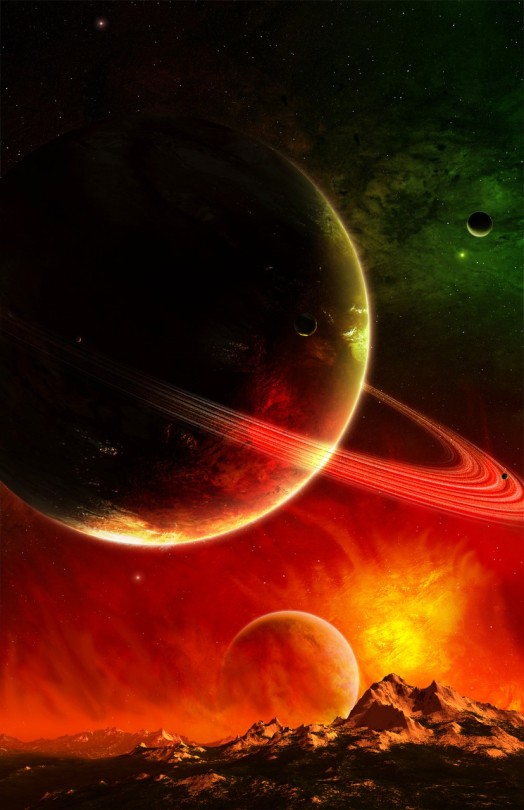 Saturne Et L'univers