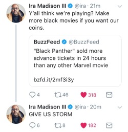 seljepw:I don’t think y’all realize how happy I would be if they did a Storm movie.