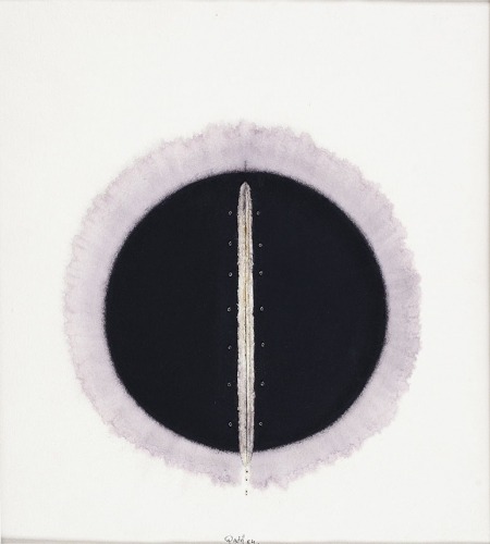 Sohan Qadri Untitled, 1984Ink and dye on handmade paper39.4 x 35.6 cm