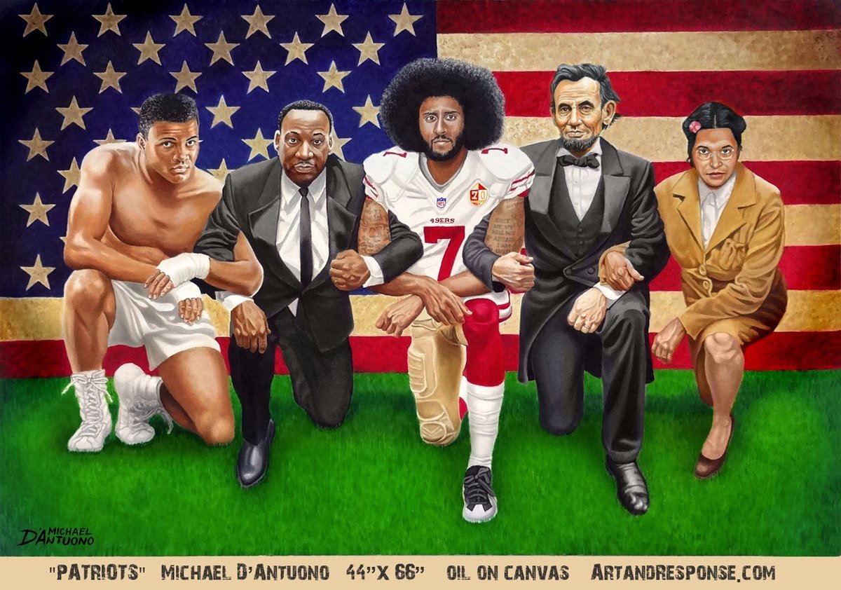 bellygangstaboo: Did y’all just put Abraham Lincoln alongside Rosa Parks, Martin