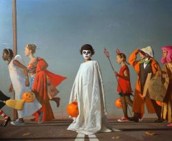thefugitivesaint: Bo Bartlett, ‘Halloween’, 2016Source