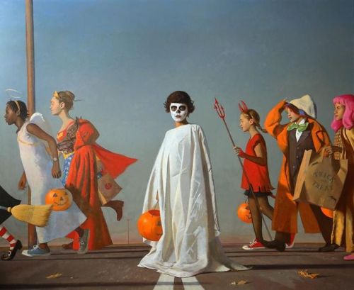 Bo Bartlett, &lsquo;Halloween&rsquo;, 2016Source