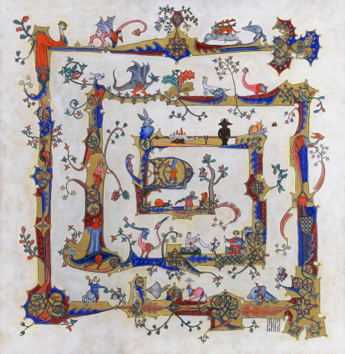 theegoist: ‘Ex Glande Quercus’ by nikeyvv The Macclesfield Psalter is a lavishly illumin