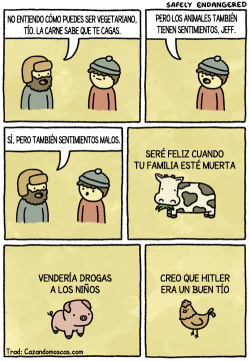 alucinopepinillos:  Malditos Veganos 