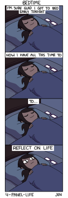 cutevictim:  and the inevitability of my death and the futility of human connection followed by panicked tossing and turning until I give up and get high and stay awake until 11 am ._.