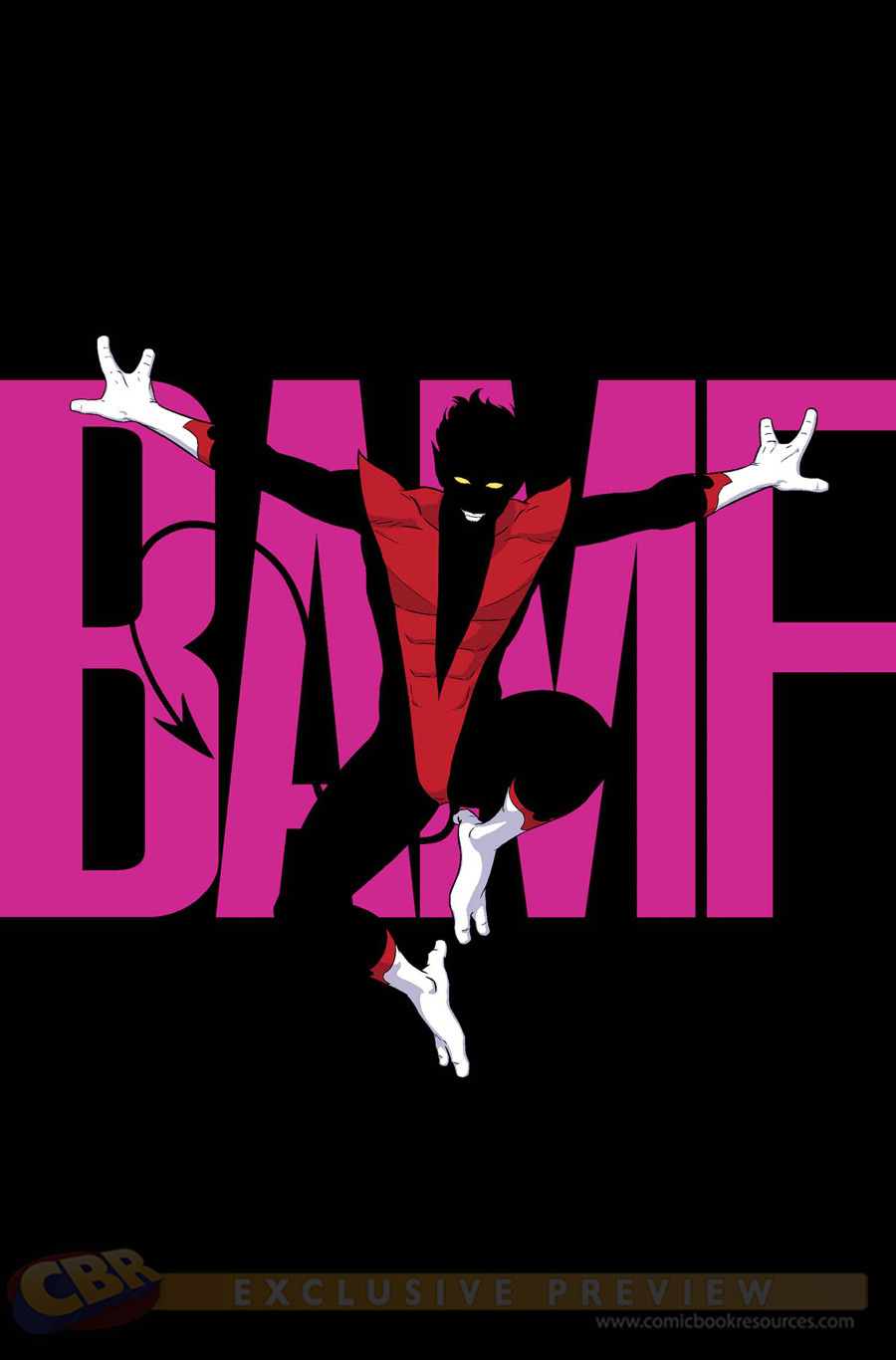 kingimpulse:  Jamie McKelvie’s Nightcrawler #2 cover. Absolutely gorgeous