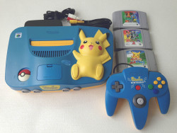 meteor-falls:  Japanese N64, Pikachu Edition