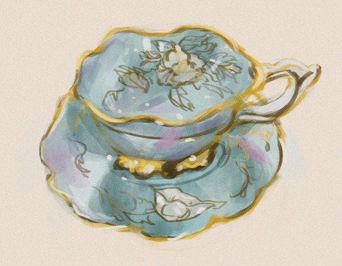 elven-butts:tea cup studies I’ve been doing as quick warm ups latelytheir shapes vex me to no end