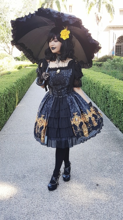 kurofrills: Today was a fun day ;^; The OP is Mousita’s Palace Prelude! (Underskirt too)