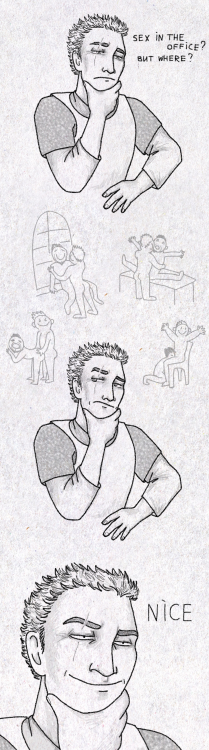 absurdbread: Lewd thoughts time for his grace Tiny Vimes in the chair going “taa-daa!”