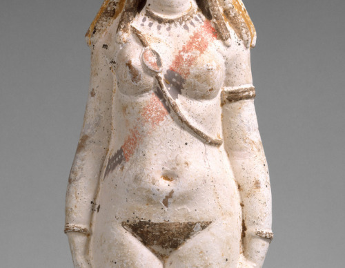 theancientwayoflife:~ Figure of Isis-Aphrodite. Period: Roman Period Date: A.D. 2nd centur