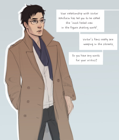 nerfitisketch:New, sexy, confident Yuuri for anon! aka; all the incendiary comments. Buzzfeed is pro