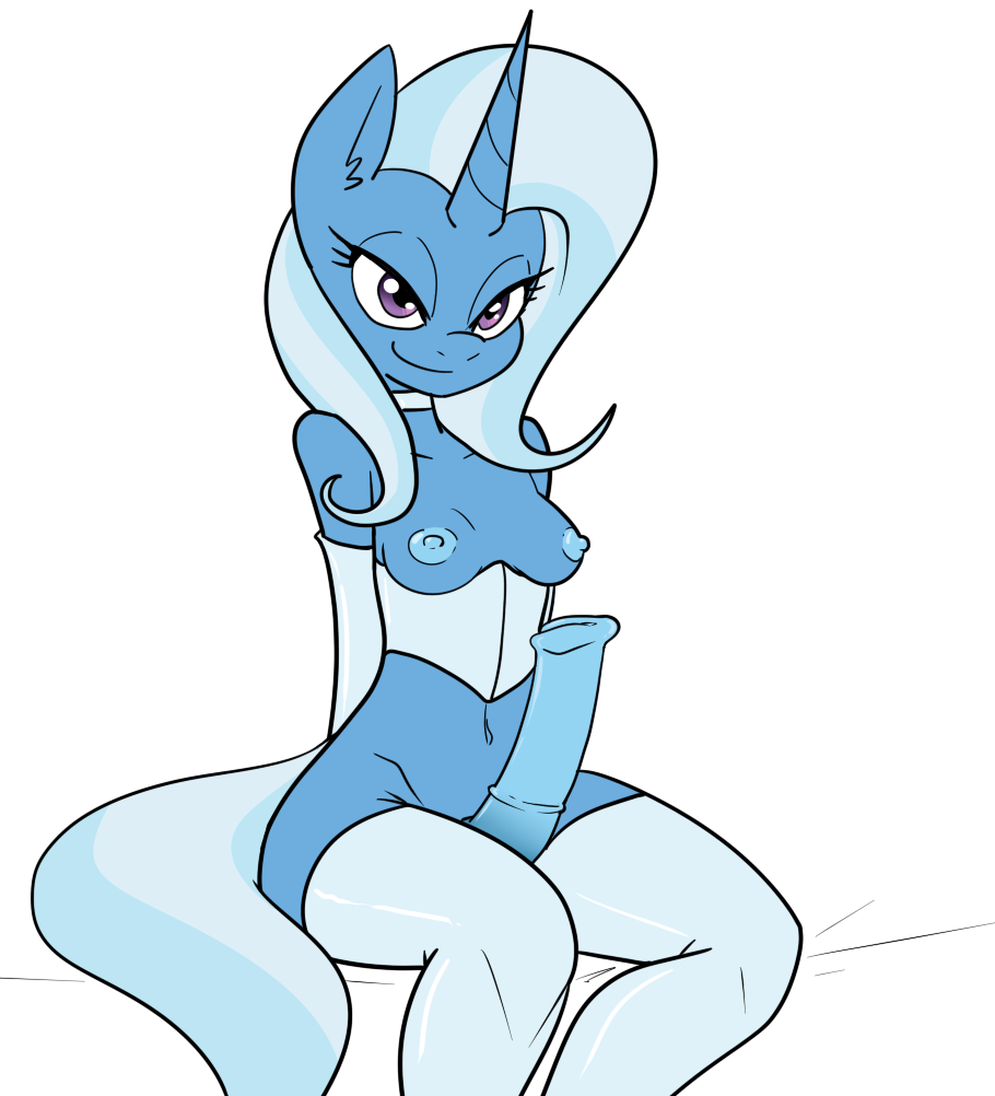 fluttershy-clop-blog:  Futa Trixie (Requested) 