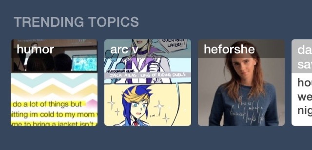 soulfromthestars:  Arc-V Fandom, today, we are part of the tending topics of Tumblr.