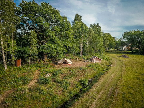 glamping ground Björkholmens Glamping