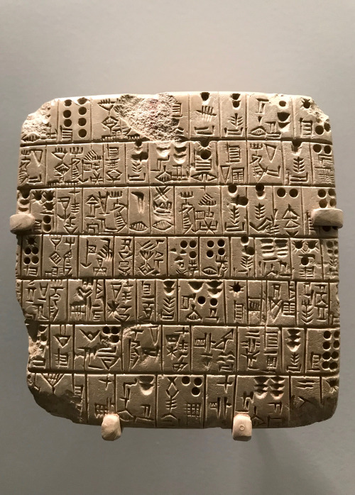 tammuz:Clay tablet with cuneiform writing from Mesopotamia. University of Pennsylvania Museum of Arc