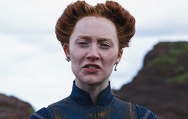 Saoirse Ronan as Mary Stuart in Mary Queen of Scots (2018).